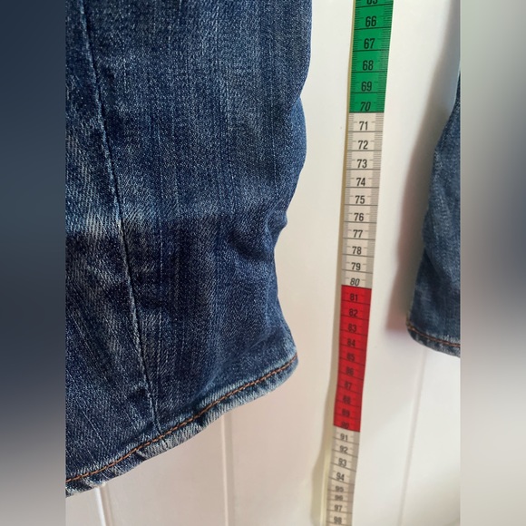 Guess Jeans low rise distressed jeans, blue, size 29 - Picture 10 of 10